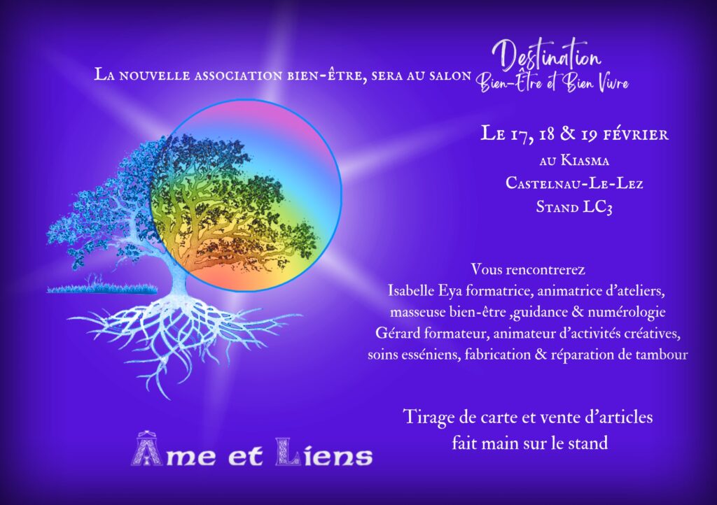 Notre 1er flyer. On espère qu'il attirera beaucoup de monde pour notre 1er salon