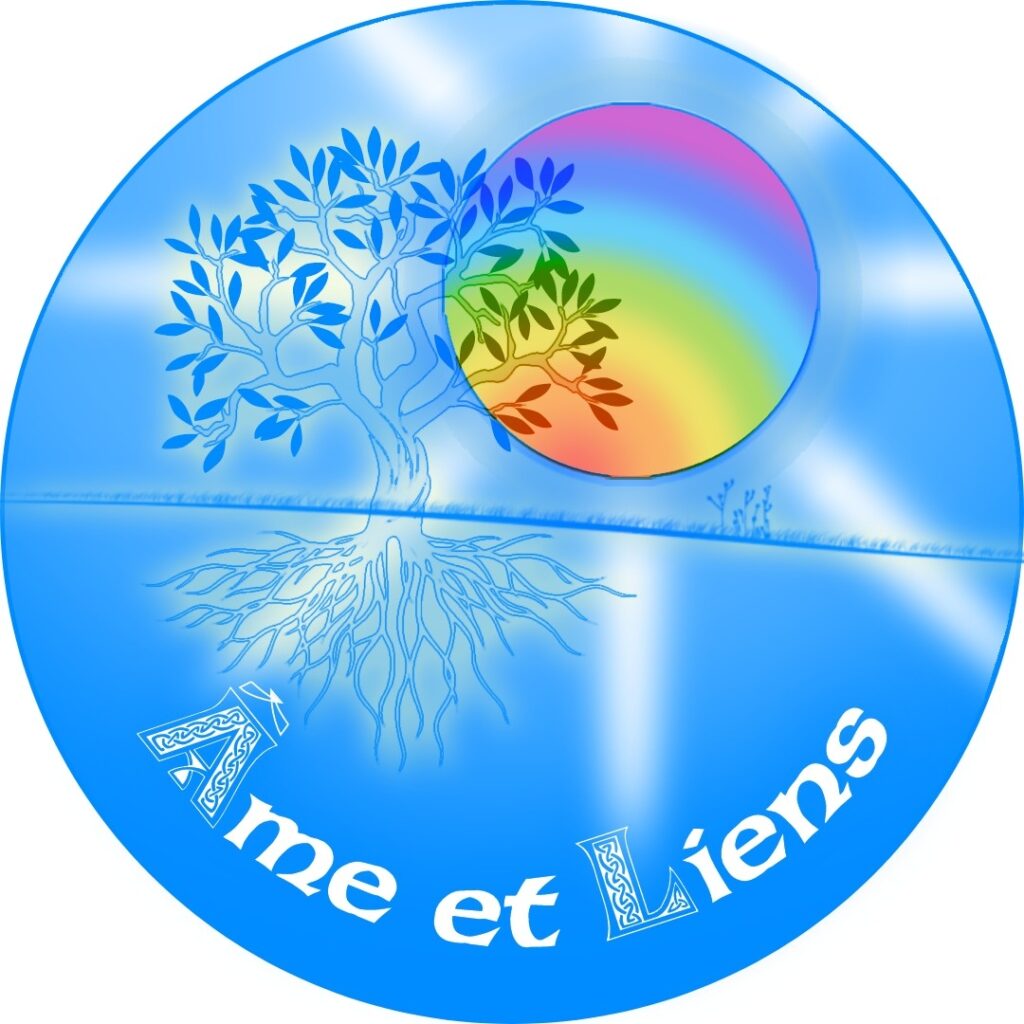 Evolution du logo de l'association Âme et Liens